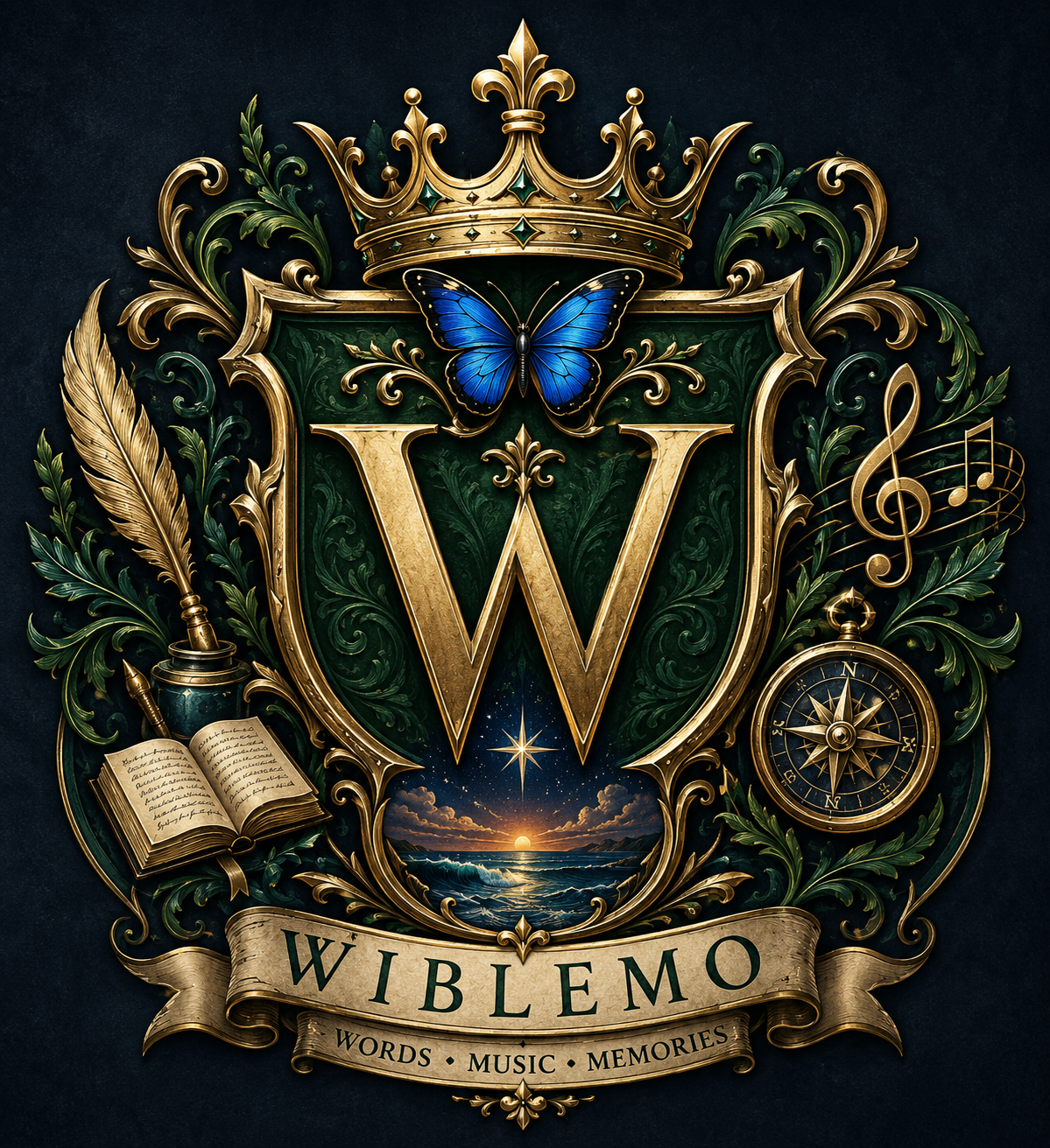 Goy Wiblemo — Våbenskjold